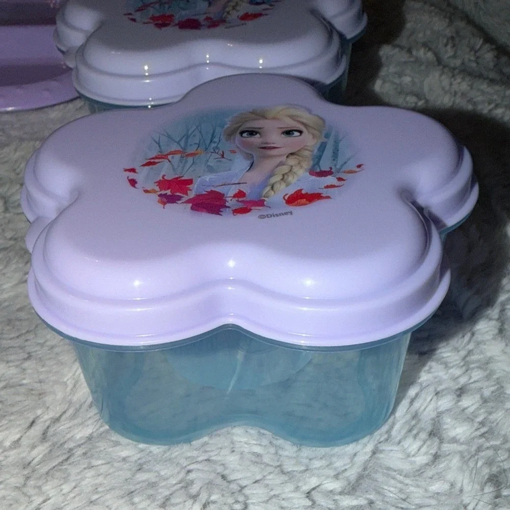Disney Frozen 2 Zak Designs BPA Free Plate Water Bottle Snack Container 8pc Set